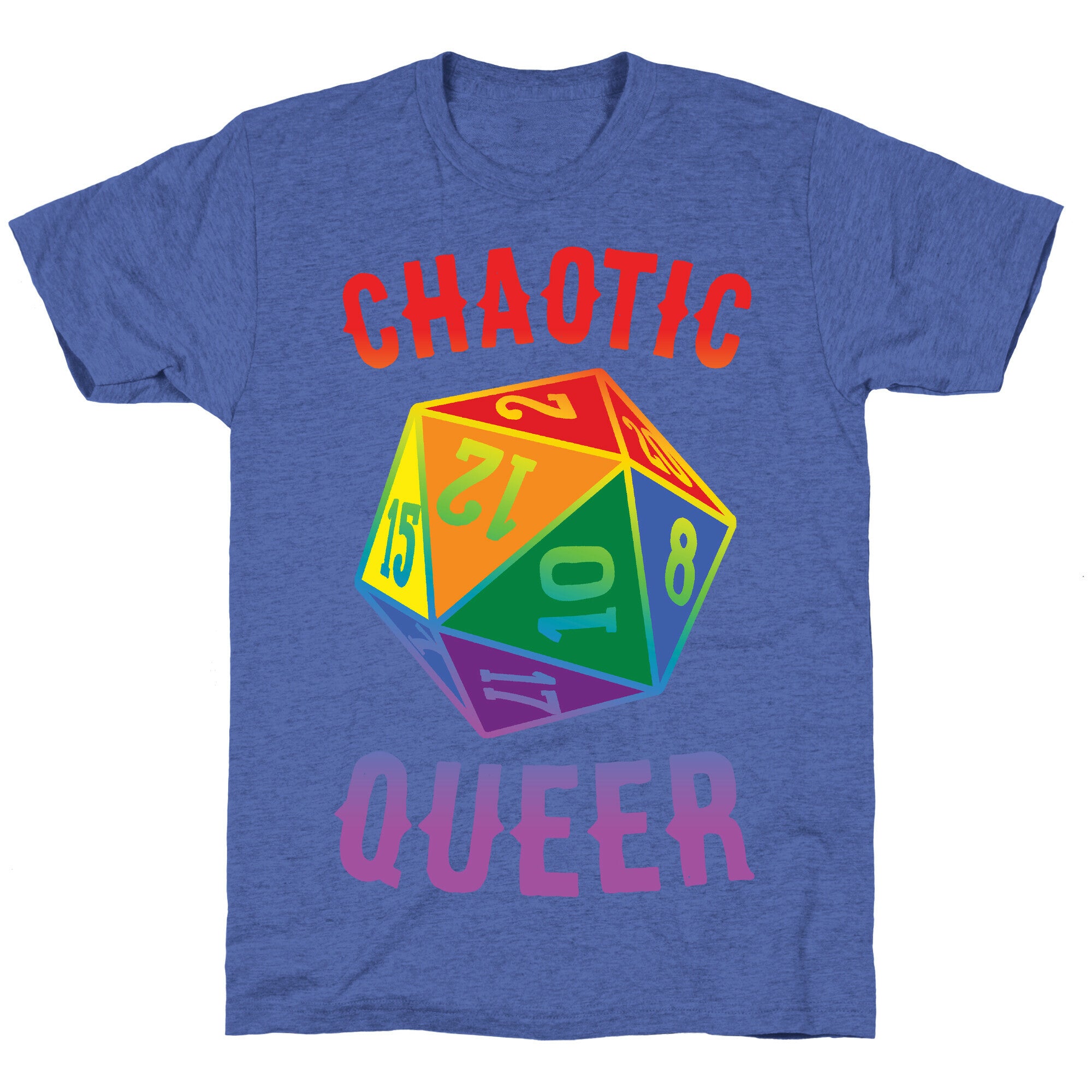 Chaotic Queer Unisex Triblend Tee
